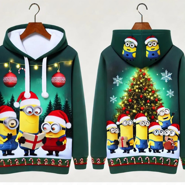 Minion - Weihnachts-Hoodie