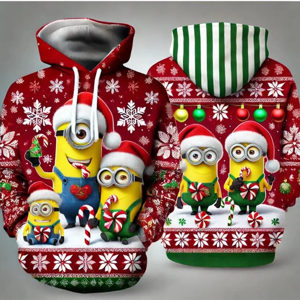 Minion - Weihnachts-Hoodie