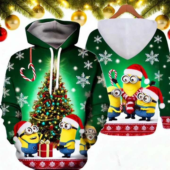 Minion - Weihnachts-Hoodie