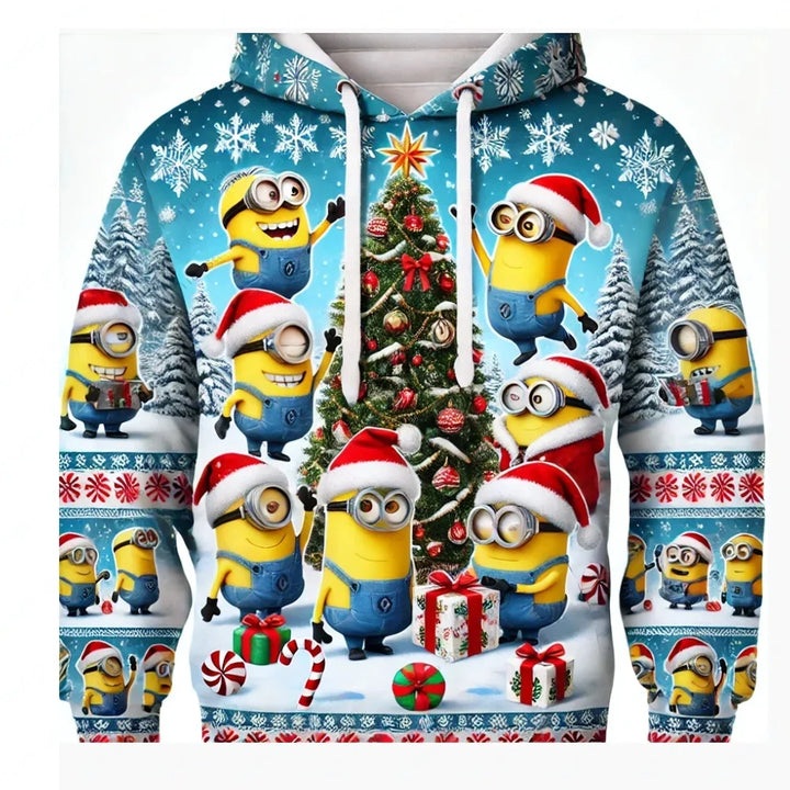 Minion - Weihnachts-Hoodie