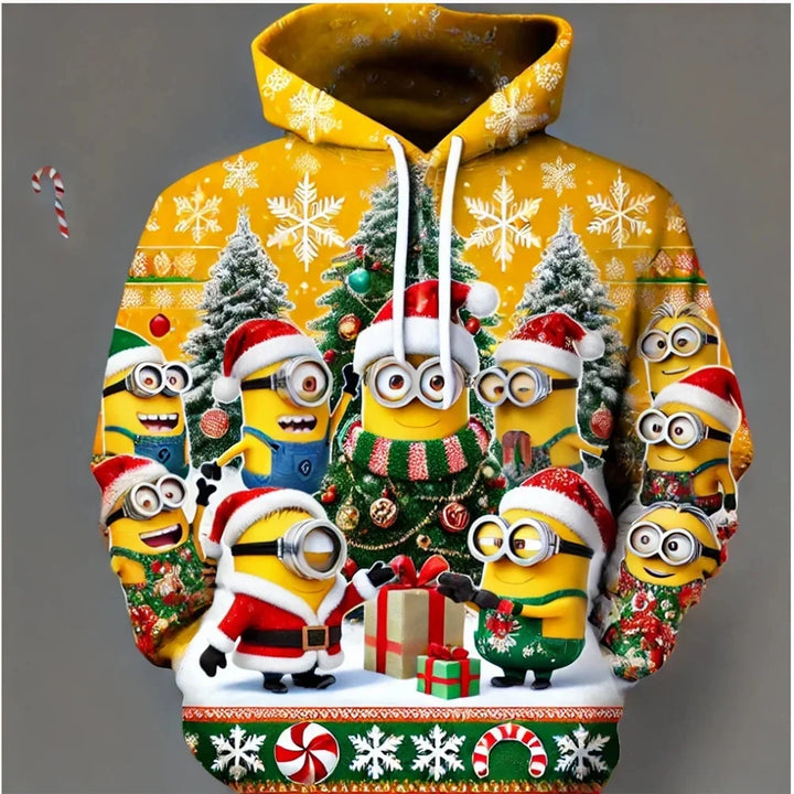 Minion - Weihnachts-Hoodie